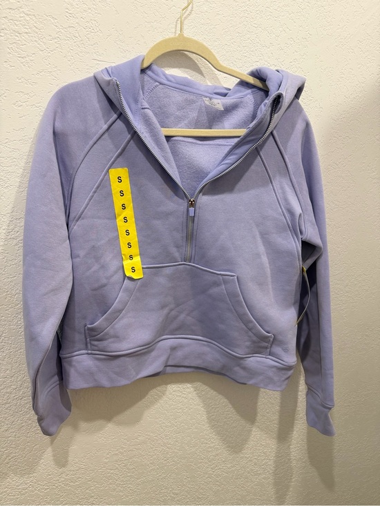 Danskin Sweaters - Lavendad Quarter-Zip Hooded Pullover Sweater - Women